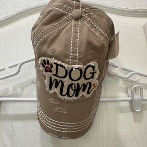 KBETHOS Tan 'Dog Mom' Cap